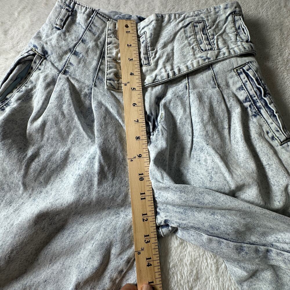Vintage Gitano womens jeans light acid washed sz 5/6 cotton Retro Rave costume - Picture 4 of 7
